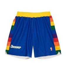 MITCHELL NESS NBA AUTHENTIC SHORTS DENVER NUGGETS 91