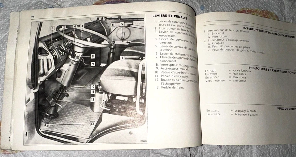MANUALE LIBRETTO USO E MANUTENZIONE IVECO 115 135 145 TURBO IN LINGUA FRANCESE - Immagine 4 di 4