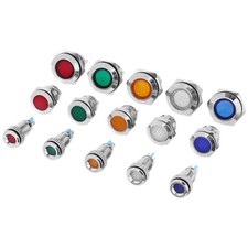 LED Kontrollleuchte 12V Leuchtmelder Signallampe Signalleuchte Warnlampe KFZ