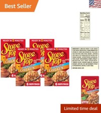 Kraft Chicken Stuffing Mix - Low Sodium, 6 oz Box, 4 Pack   Ready in 5 Minutes
