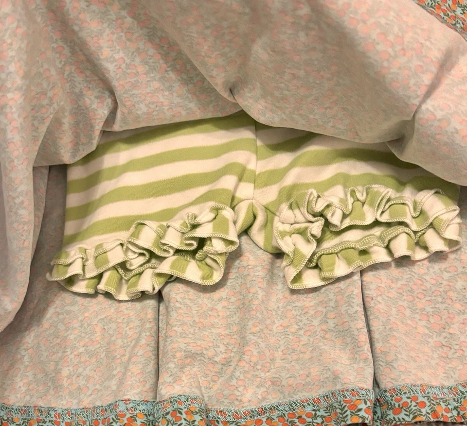 Camisa y traje corto con botones Matilda Jane para niña pequeña talla 2 Foto 3 de 4