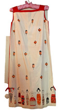 Vintage Hawaiian 1960er atemberaubende Alfred Shaheen Kokeishi Puppe Schicht UK6-8 - SELTEN