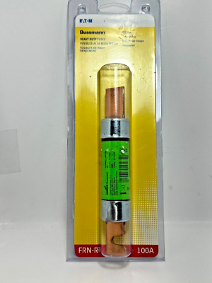 Eaton BP/FRN-R-100 FRN-R-100 Heavy Duty Fuse 100A 100 Amp 250VAC Time Delay