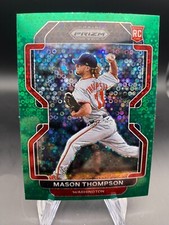 Mason Thompson - Green Donut Circles - 2022 Panini Prizm - WASHINGTON NATIONALS