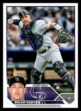 2023 Topps Brian Serven #41 Colorado Rockies