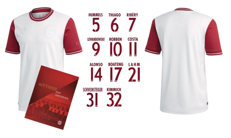 Trikot Adidas FC Bayern Jubiläumstrikot 2020 I Special 120 Jahre