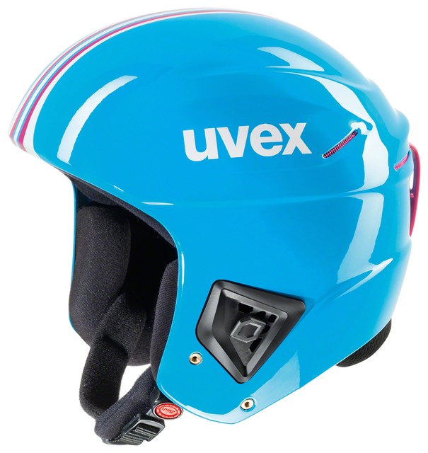 uvex Race Plus Ski Snowboard Racing Helmet Cyan/pink 5657 Cm FIS