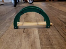 Thomas Wooden Railway Train Bridge Wood Track Green Sides Center Piece Only