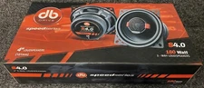 DB Drive S4 Speed Series 4 inch 2-Way 160 Watts Max Power/ 55 Nominal Power
