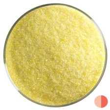 Bullseye Glass Frit Marigold Yellow Fine Transparent 5oz. 90 COE