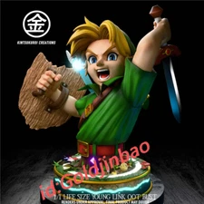 KINTSUKUROI CREATIONS Link Bust Resin Statue Pre-order 1/1 Scale 75x70x50cm Led