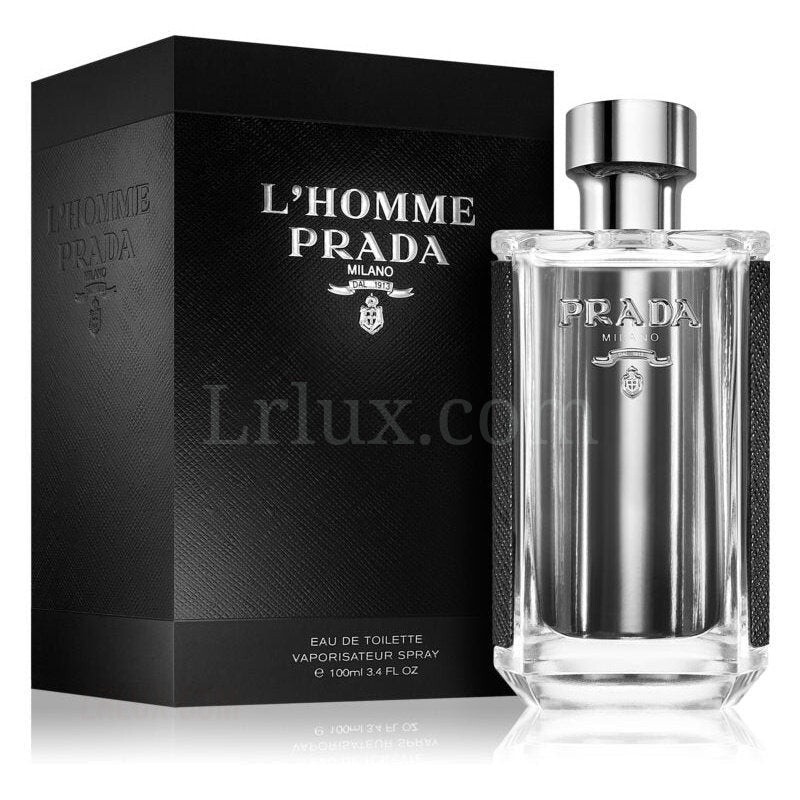 Prada LHomme Men 3.4oz 100ml EDT Spray New In Box
