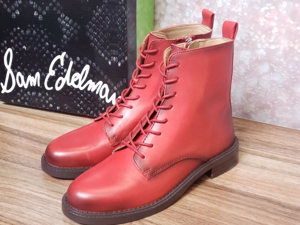 Sam edelman hotsell red boots