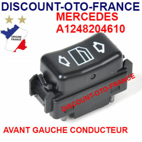 Bouton De Lève-vitre Avant Droit Pour Mercedes - Référence 1248204510 - Marque NTY - Neuf D'origine