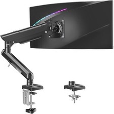 Single Monitor Desk Mount 1332 Inch Adjustable Gas Spring Monitor Arm Computer M