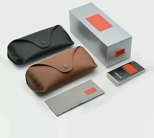 Ray BAN Occhiali Da Sole Neri Custodia portaocchiali CON Gratuito Panno di  pulizia ray ban | eBay