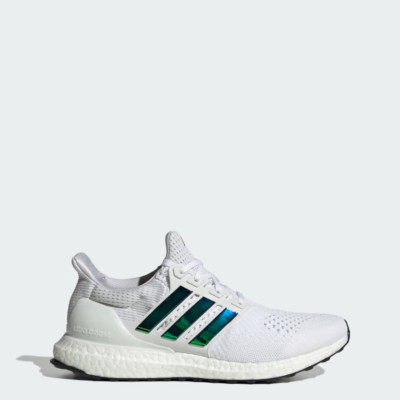 adidas Ultra Boost 1.0 White Mirror Green Retro Sneakers JH6584 Men's Size 8