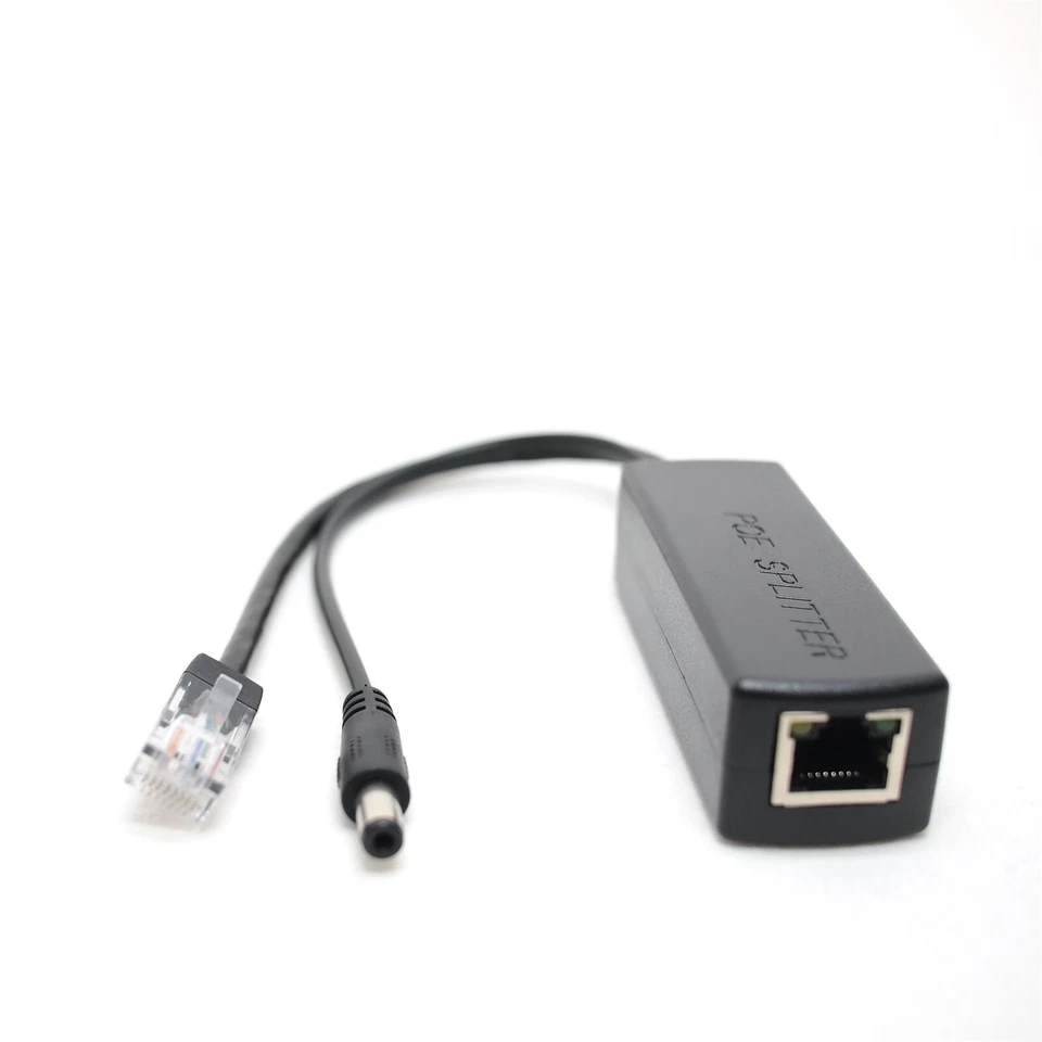 Ethernet Gigabit Active PoE Splitter 48V to 12V 1A~2A Compliant w/ IEEE802.3af - Image 3 of 4