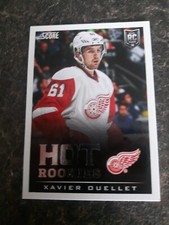 Panini Score 2013-14 Hot Rookies Xavier Ouellet RC Card# 710