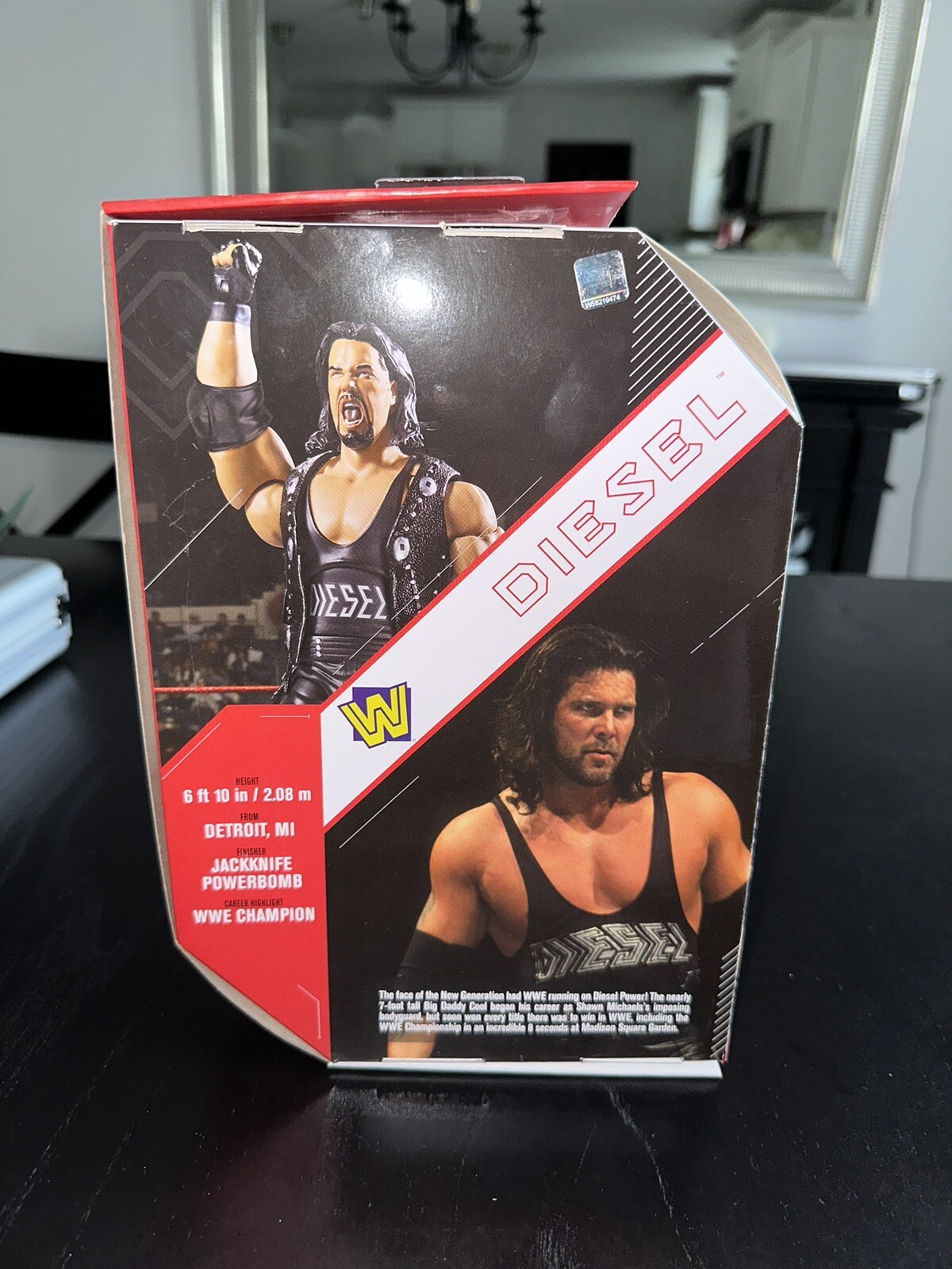 WWE WWF MATTEL CREATIONS DIESEL BIG DADDY COOL ULTIMATE EDITION ACTION FIGURE