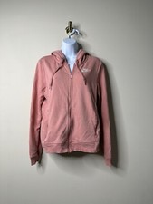 Nike Pink Full Zip Hooded Jacket Women's Small