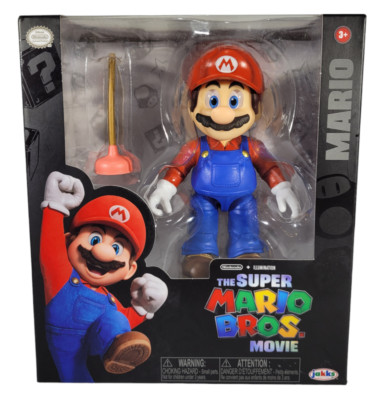 Nintendo und Illumination Super Mario Bros. Film Actionfigur Mario 13 cm