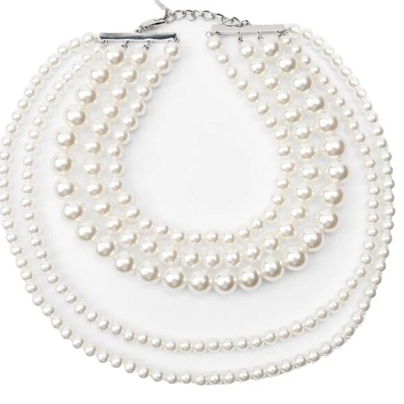 Zara Pearl Fashion Necklaces & Pendants