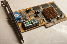 AGP 3D Card Manli DH-Savage4 Rev 2.0 S3 Savage 4 86C398 8 MB RAM