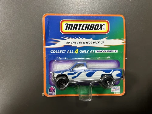 1999  Matchbox  TACO BELL / CHEVROLET '80 Chevy K1500 pick-up