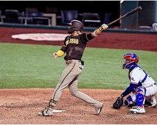 Fernando Tatis Jr. San Diego Padres Unsigned Grand Slam vs Texas Rangers Photo