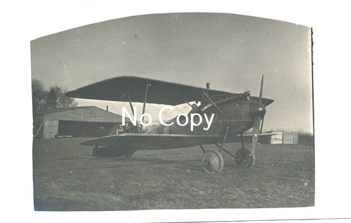 Photo WW1 Military: France Fighter Albatros Fighter Squadron Airfield X243