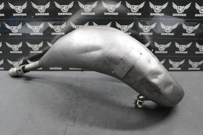 1999 SUZUKI RM125 BILLS WORKS RAW EXHAUST PIPE CHAMBER HEADER MUFFLER 14310-36E2