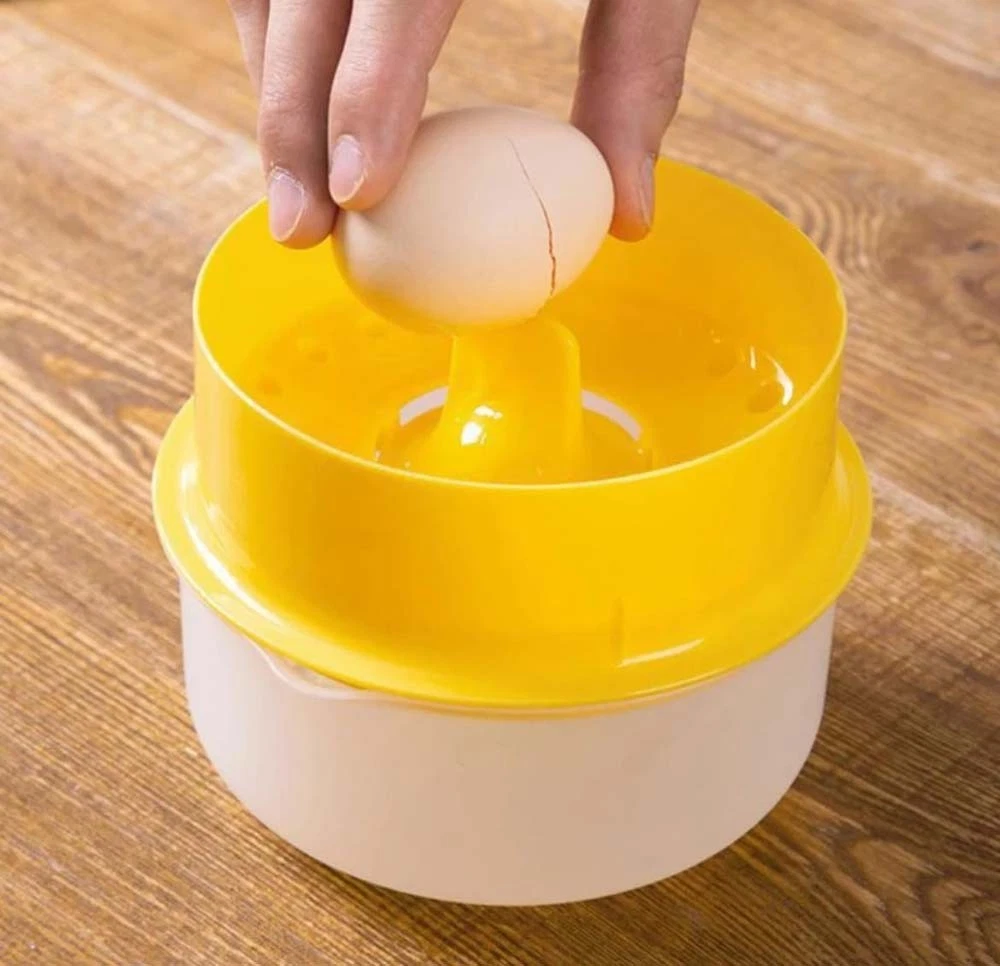 Practical Food-Grade Sturdy Dishwasher-Safe Non-Stick Kitchen Egg Separator Tool