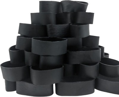Thick Rubber Bands Heavy Duty Black Wide Strong Elastic Industrial New