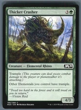 Magic the Gathering MTG Core Set 2020 Thicket Crasher #196 Buy 2 Get 1