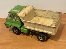 Vintage 1966 Structo Turbine Pressed Steel Toy Dump Truck NICE Original RARE