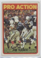 1972 Topps Pro Action Jim Nance #119 0f2i