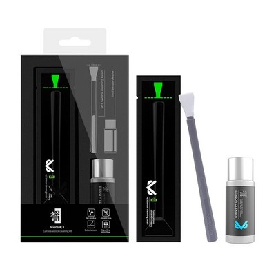 VSGO 4/3 Sensor Cleaning Kit for Mirrorless MILC and ILDC White, Clear 