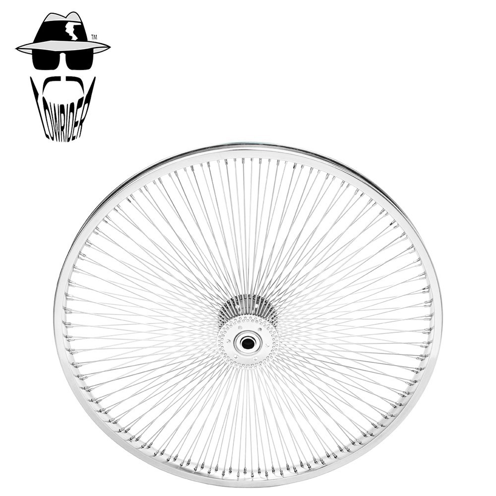 ORIGINAL LOWRIDER 24” Chrome Hollow Hub Wheel 144 Spoke DAYTON