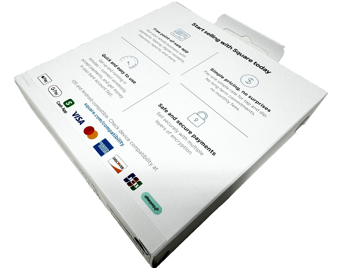 Square A-SKU-0792 Credit Card Reader for Contactless and Chip