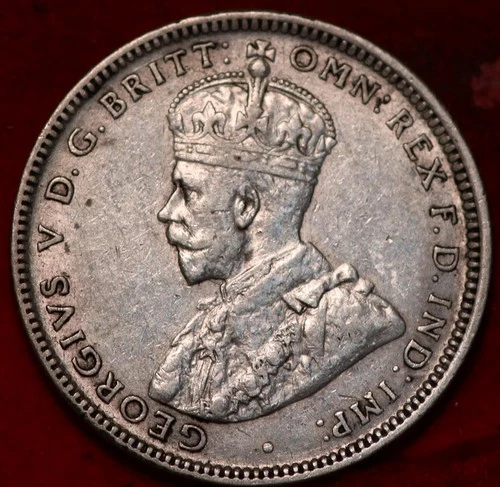 1916 Australia Shilling — photo from the most recent tracked eBay sale
