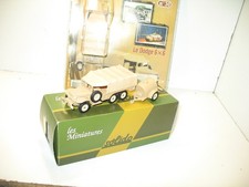 SOLIDO, camion DODGE + tone militaire sable,  RARE PACKAGE D ORIGINE N.30