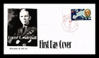 DR JIM STAMPS US COVER MARSHALL PLAN 50TH ANNIVERSARY FDC HOBBY LINK