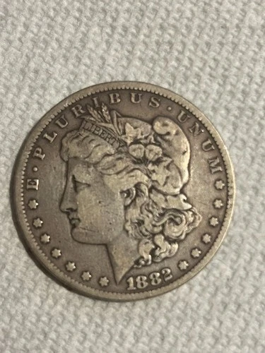 1882 Morgan Silver Dollar VF