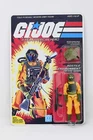 Vintage 1985 GI Joe Airtight Hostile Environment on Repro Reproduction Card