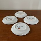 4 Vtg MCM Schmid Porcelain LaGardo Tackett Demitasse Espresso White Cups Saucers — photo 10