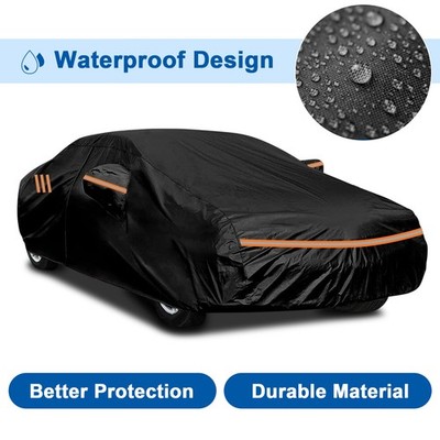For Kia Soul Rio Waterproof Car Cover Outdoor Sun Snow UV All Weather Protection