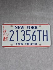 New York Liberty Tow Truck License Plate - #21356TH 🗽