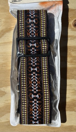Vintage NOS Ace Banjo/Guitar Strap Hippie Woven Unopened - Picture 2 of 7
