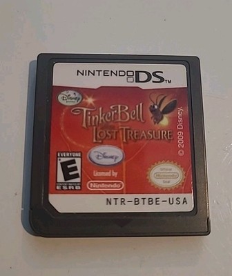 2009 Tinker Bell And The Lost Treasure Nintendo DS Video Game Cartridge Only 